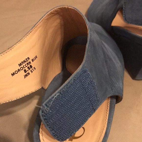 Earthies manza Moroccan blue shoe - Picture 9 of 12